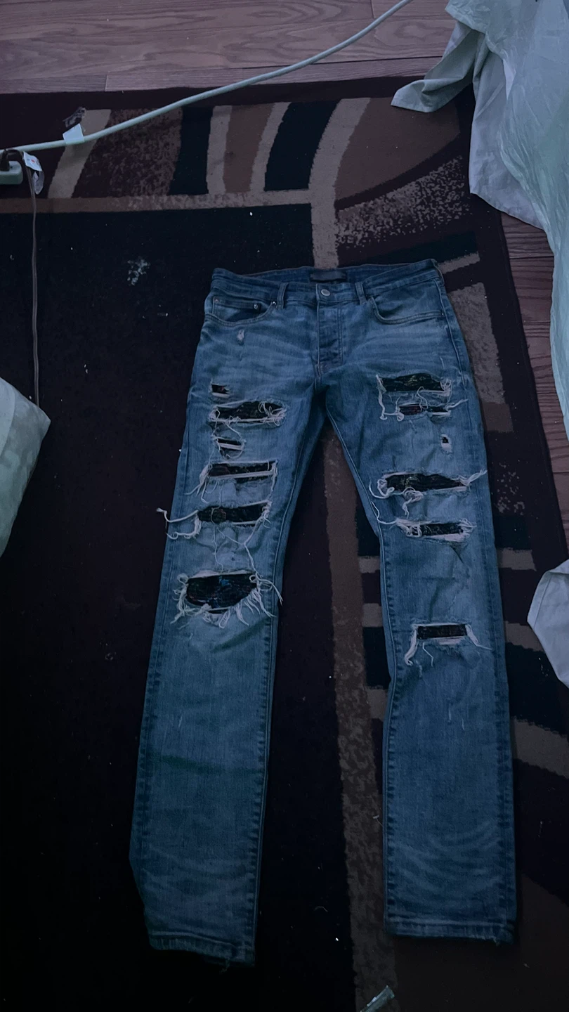 AMIRI Distressed Denim Jeans Size 33