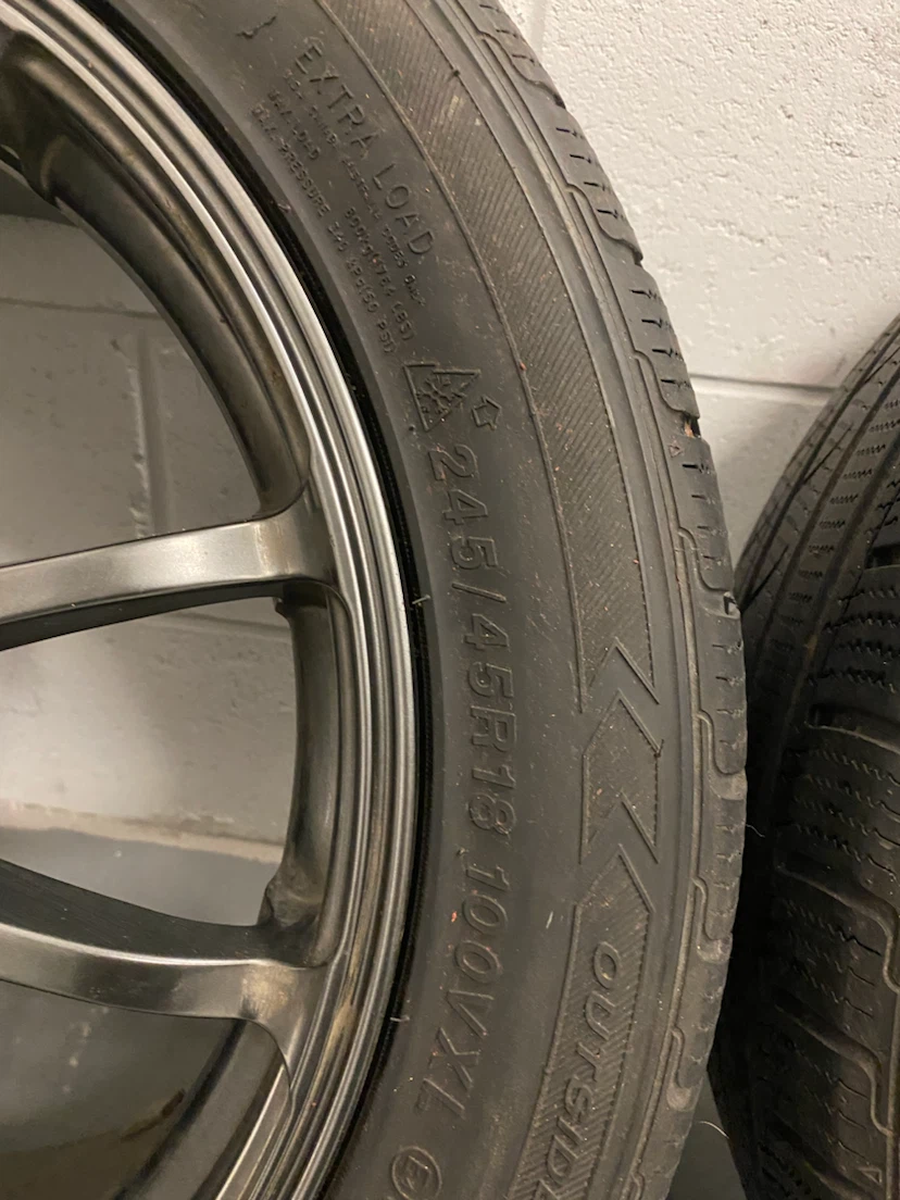 Clean FAST 18 “ rims  fits honda civics / Nissan rogue + - photo 4