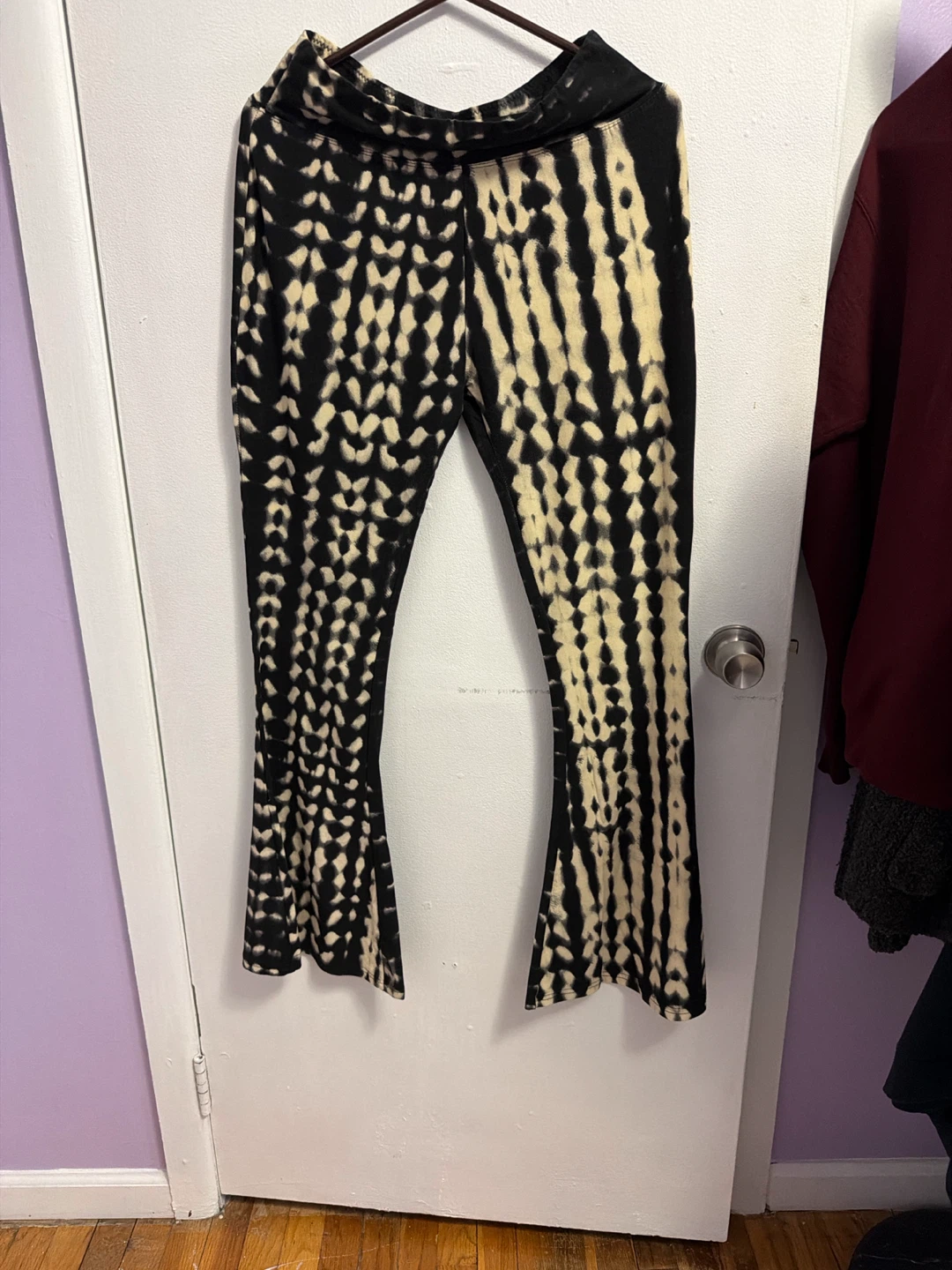 Women's Tie-Dye Flare Pants - photo 2