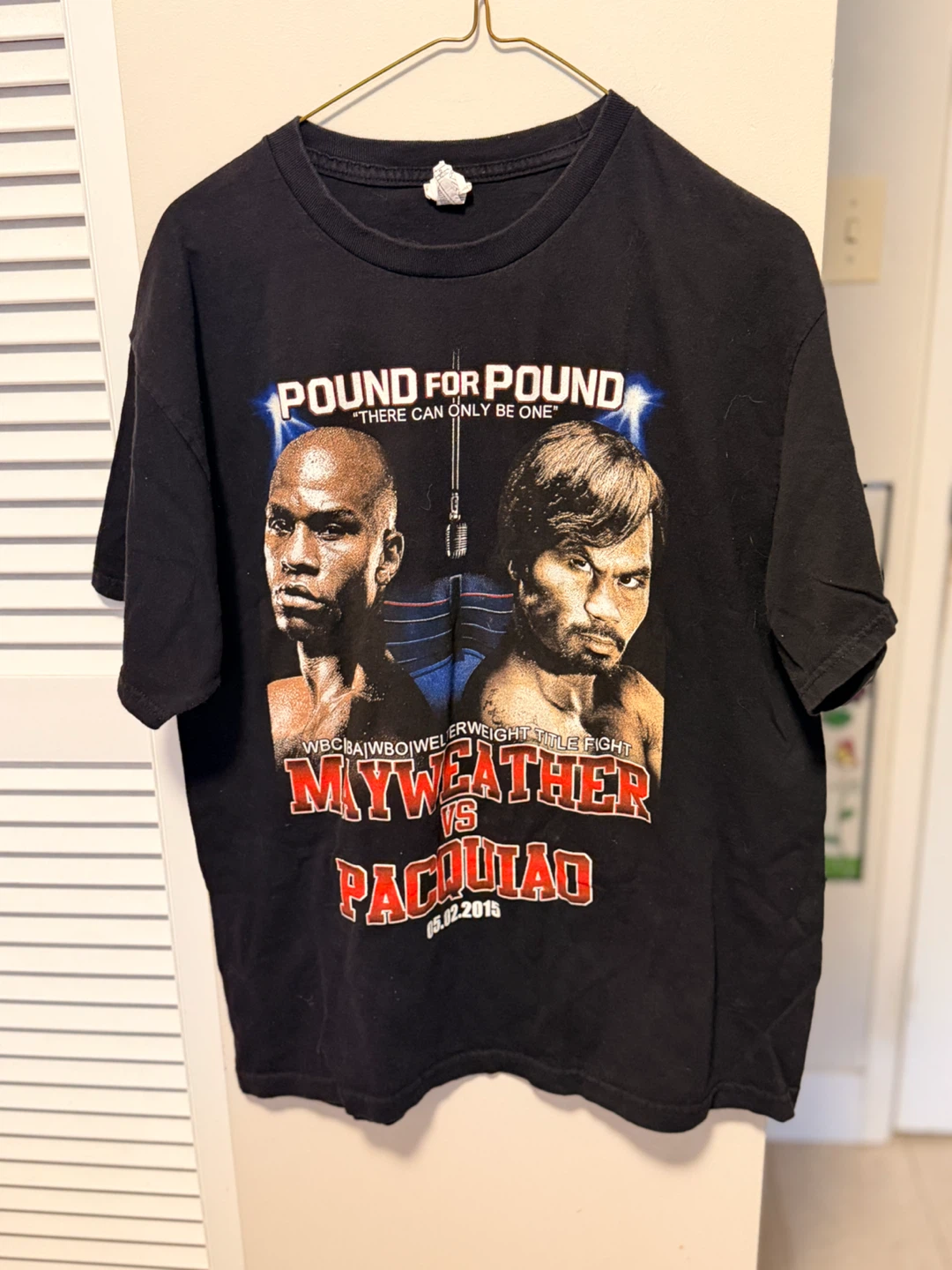 Mayweather vs Pacquiao "Pound for Pound" T-Shirt