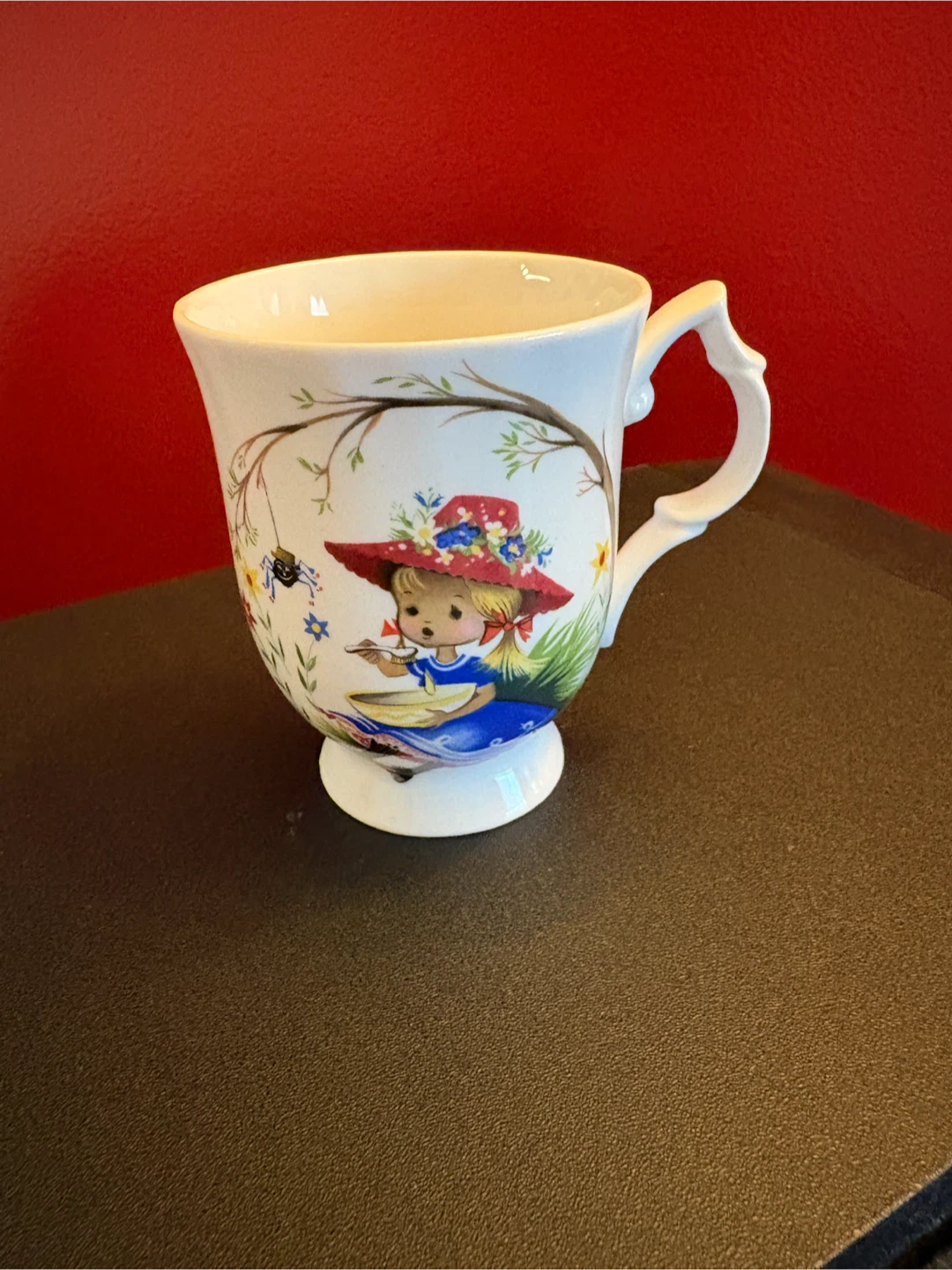 Bluebird Fine Bone China Mug with Child Graphic - Made in Canada