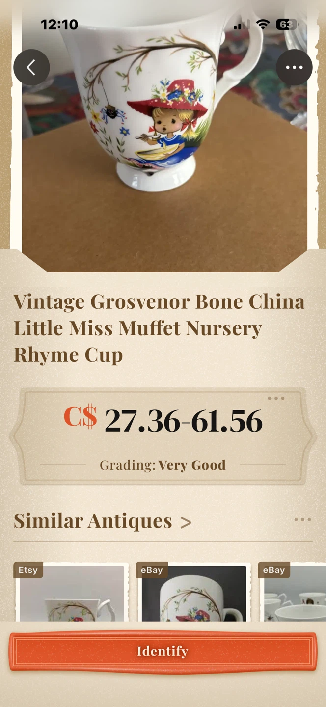 Bluebird Fine Bone China Mug with Child Graphic - Made in Canada - photo 4