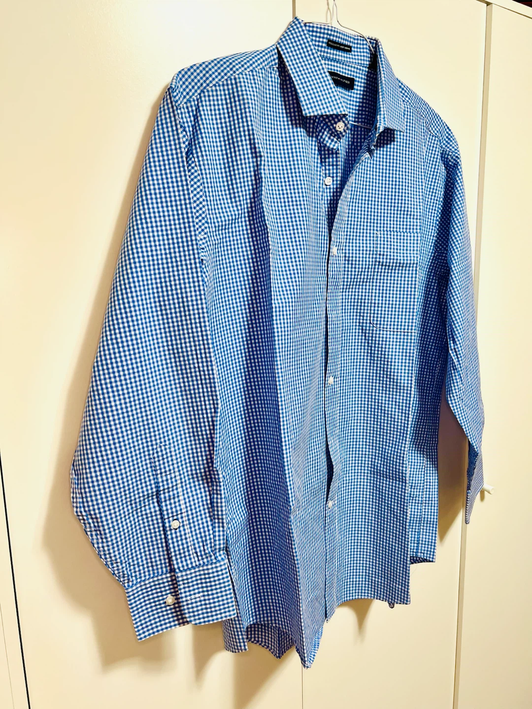 Tommy Hilfiger Blue Gingham Button-Up Shirt - photo 3