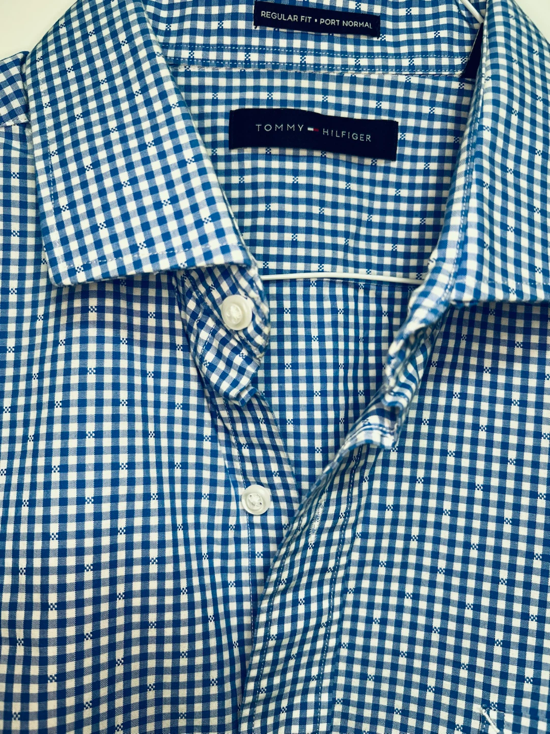 Tommy Hilfiger Blue Gingham Button-Up Shirt - photo 4