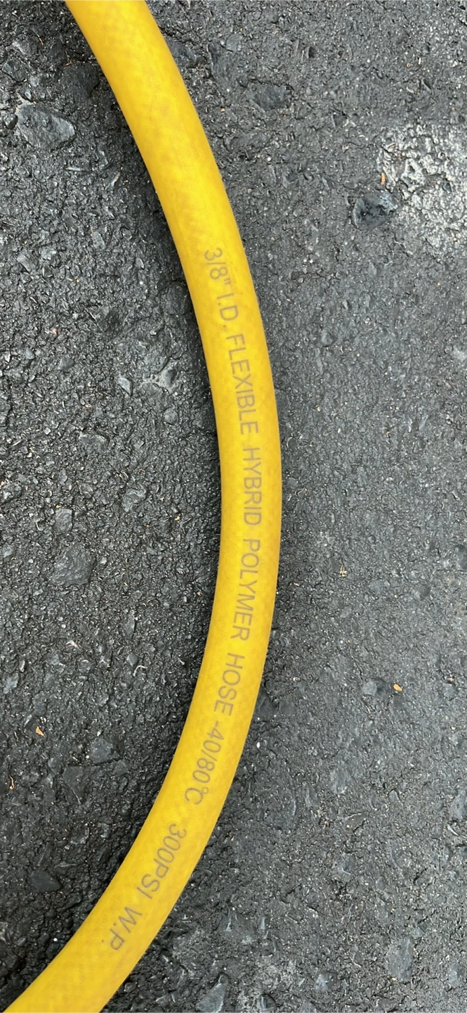 Yellow Hybrid Polymer Air Hose - photo 2