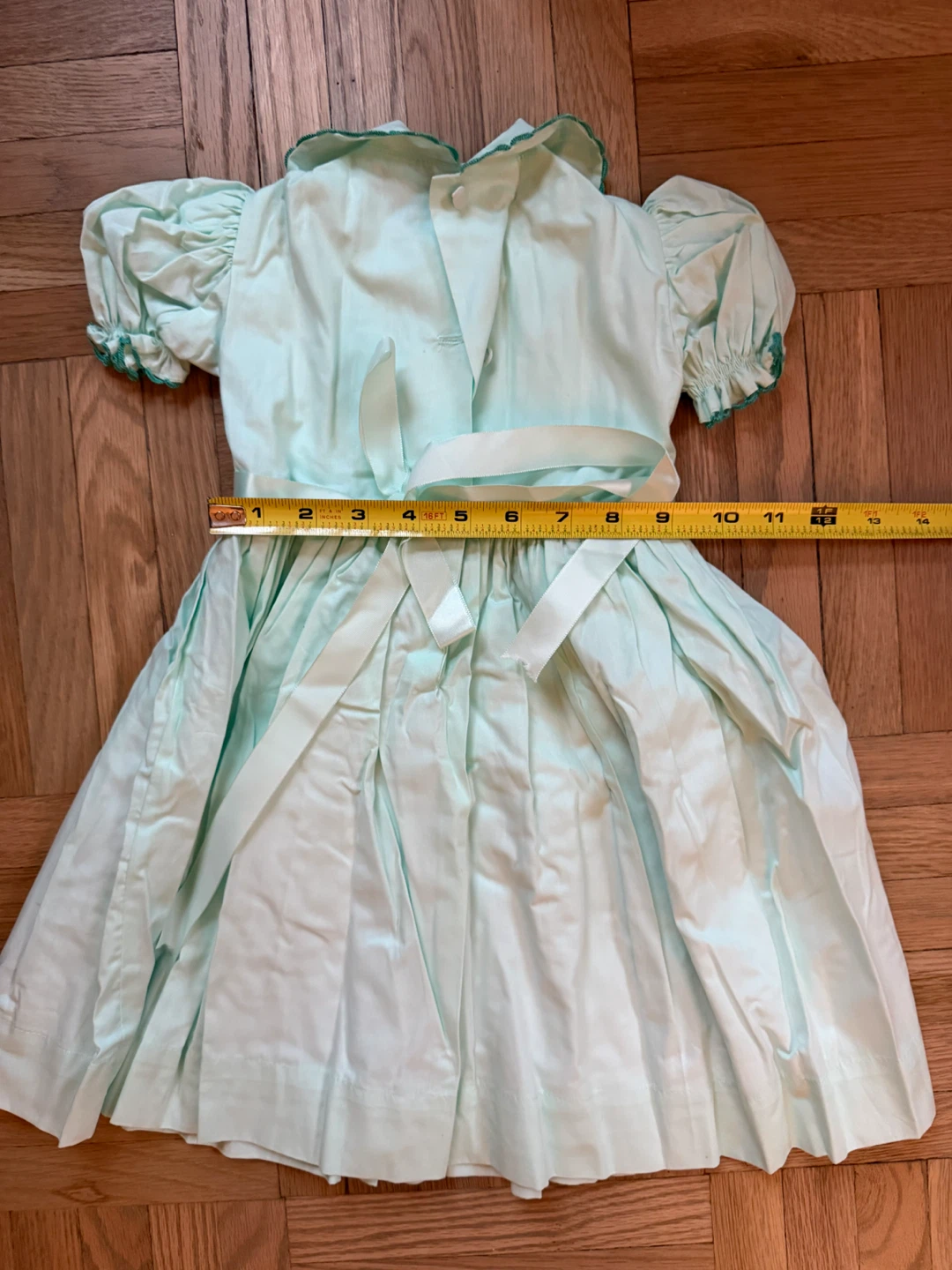Brand New Smocked Mint Green Dress - photo 4