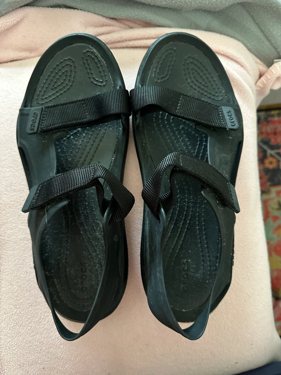 Crocs Black Hiking/Sports Sandals