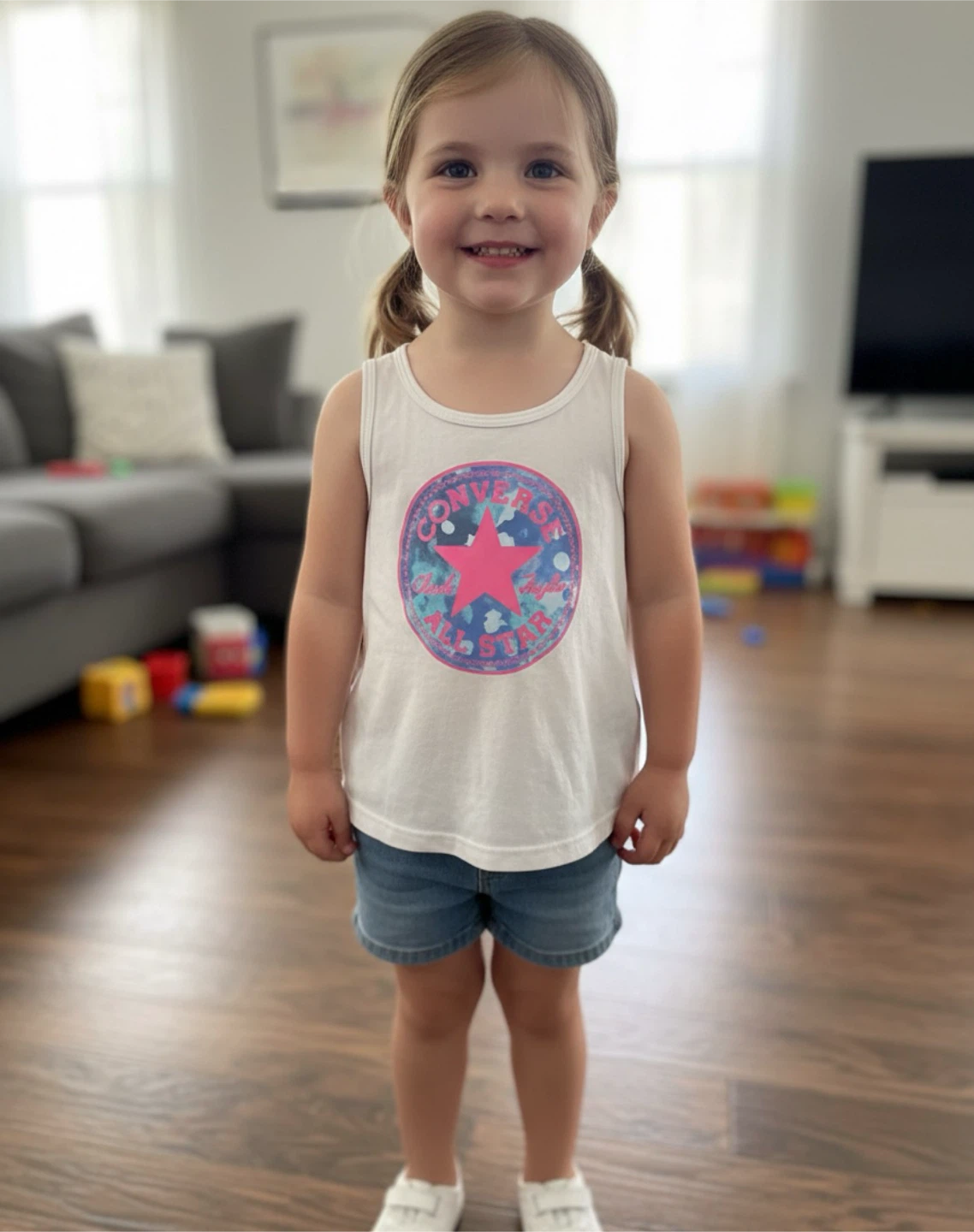 Converse All Star Tank Top size 5 kids