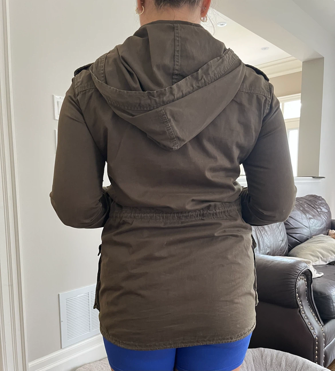 Talula Olive Green Anorak Jacket - photo 3