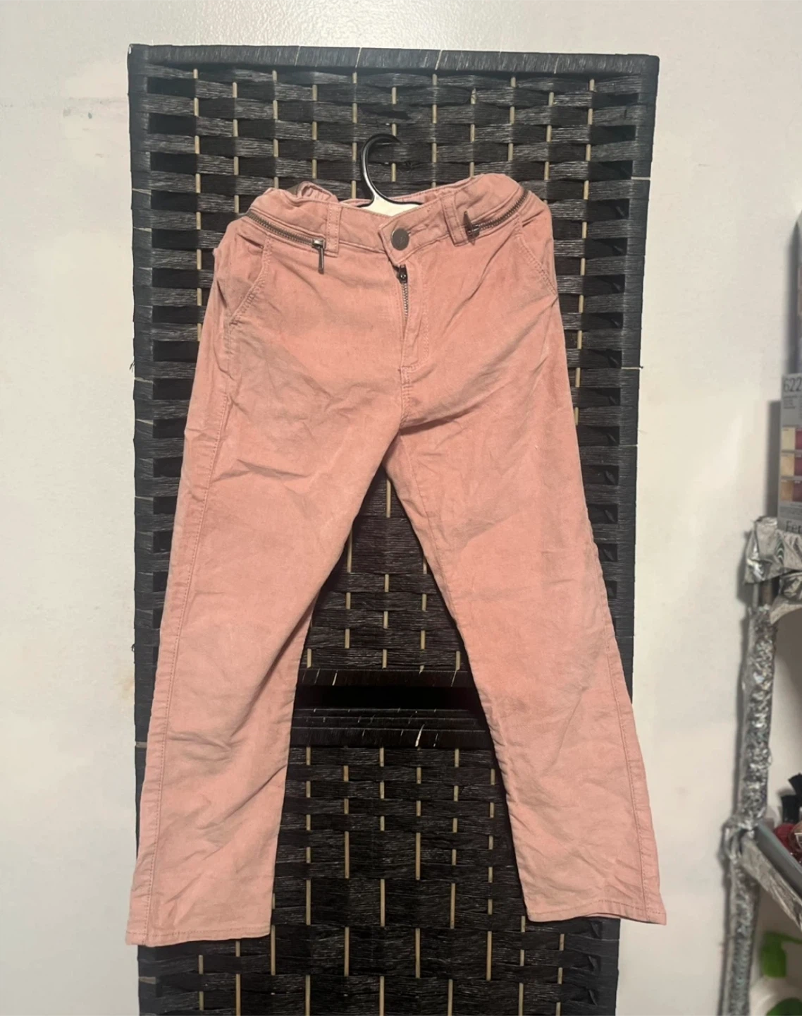 Zara Kids Pink Corduroy Pants size 7 kids - photo 2