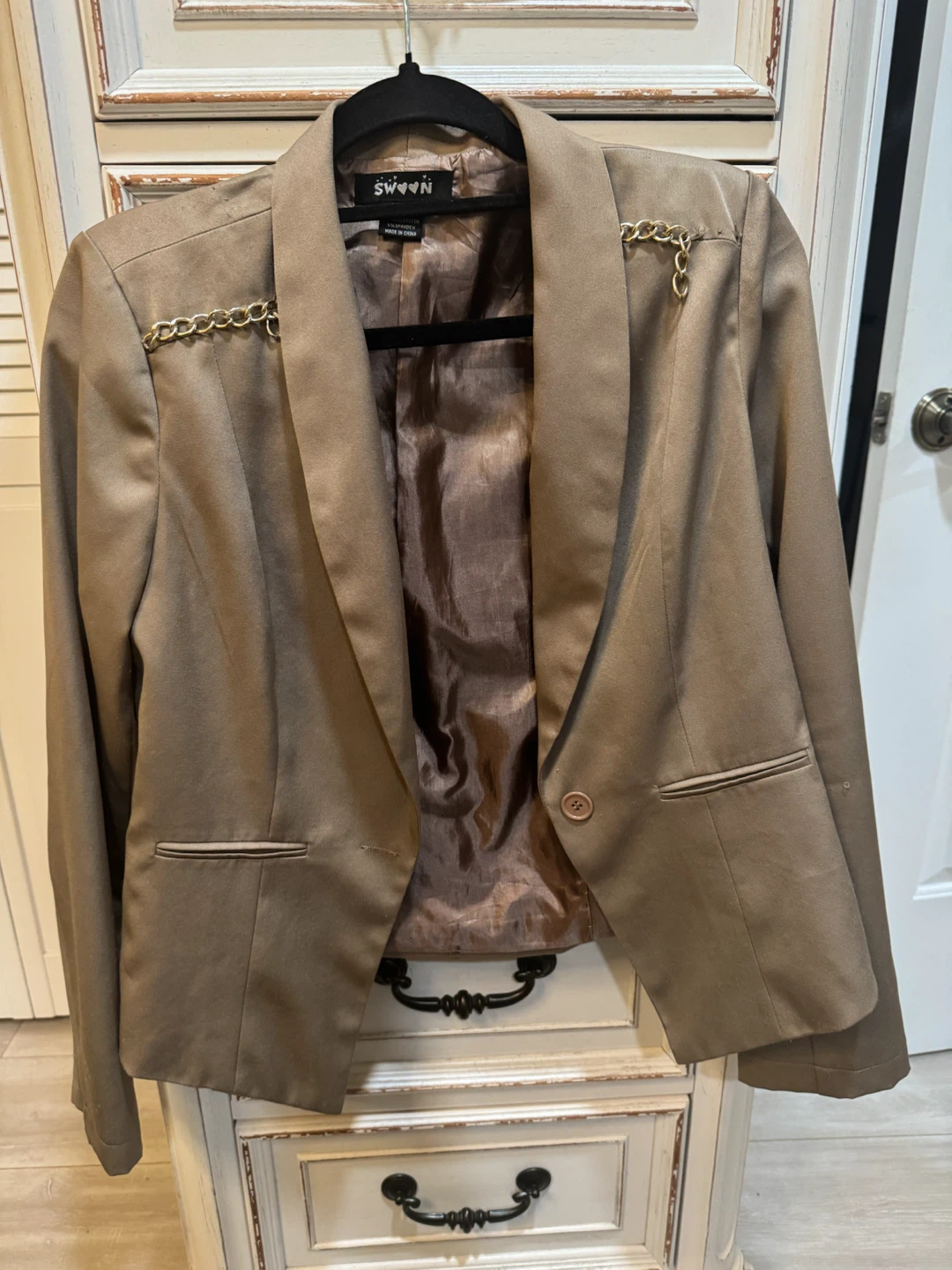 SWOON Chain Detail Blazer - photo 4