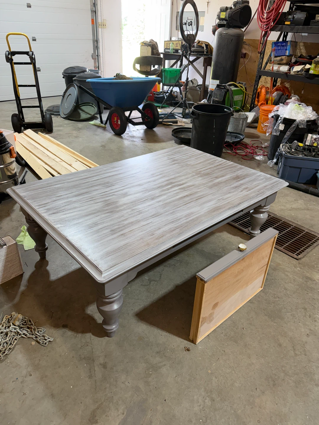 Beautifully Refinished Coffee table- Solid Wood - photo 5