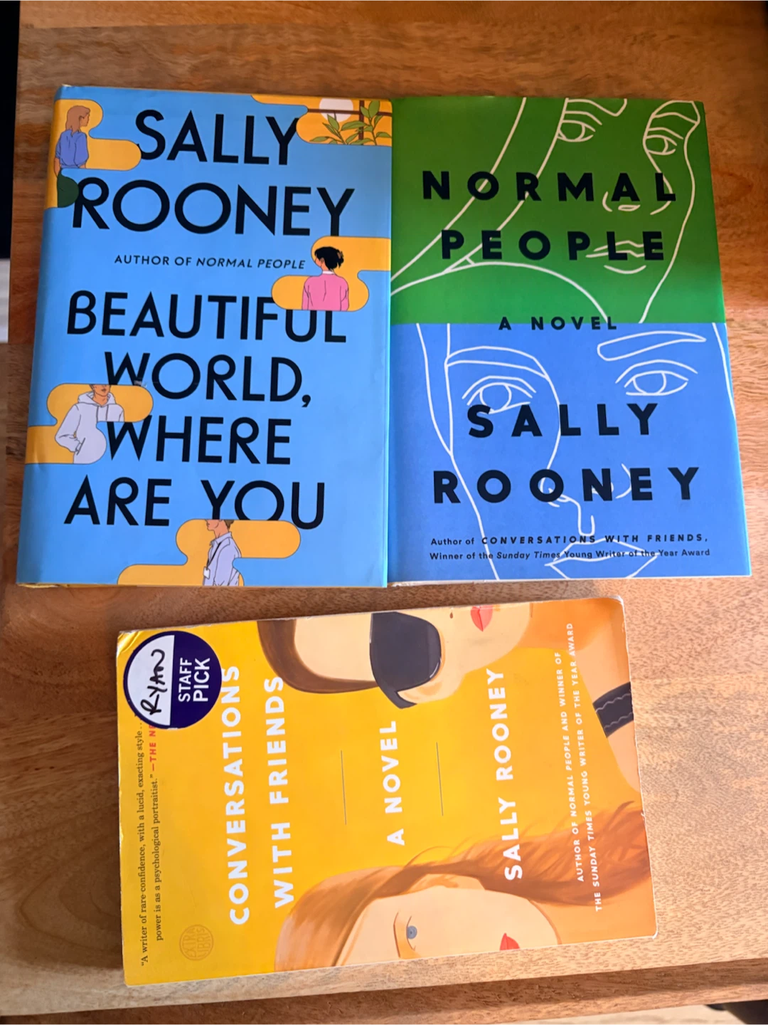 Sally Rooney books x 3