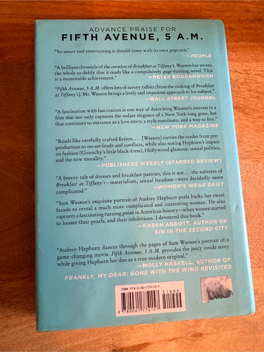 Sam Wesson’s book on Audrey Hepburn - photo 2
