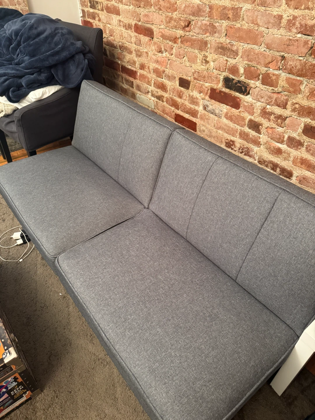 Gray Futon Sofa Bed! Need gone!