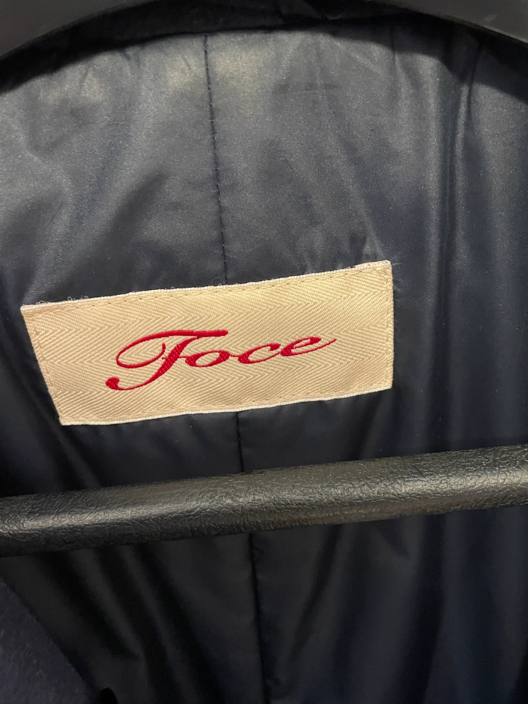 Wool blend Foce Navy Trench Coat - photo 3