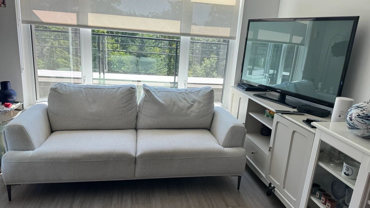 Light Grey Sofa - photo 4