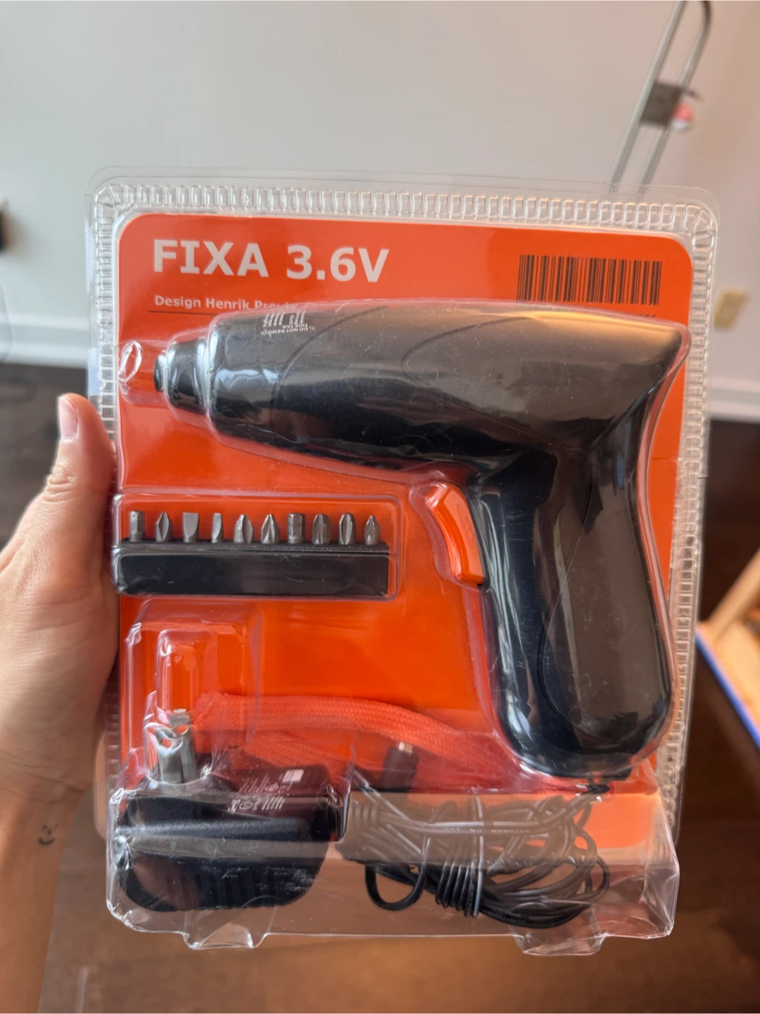 IKEA FIXA 3.6V Cordless Screwdriver Set