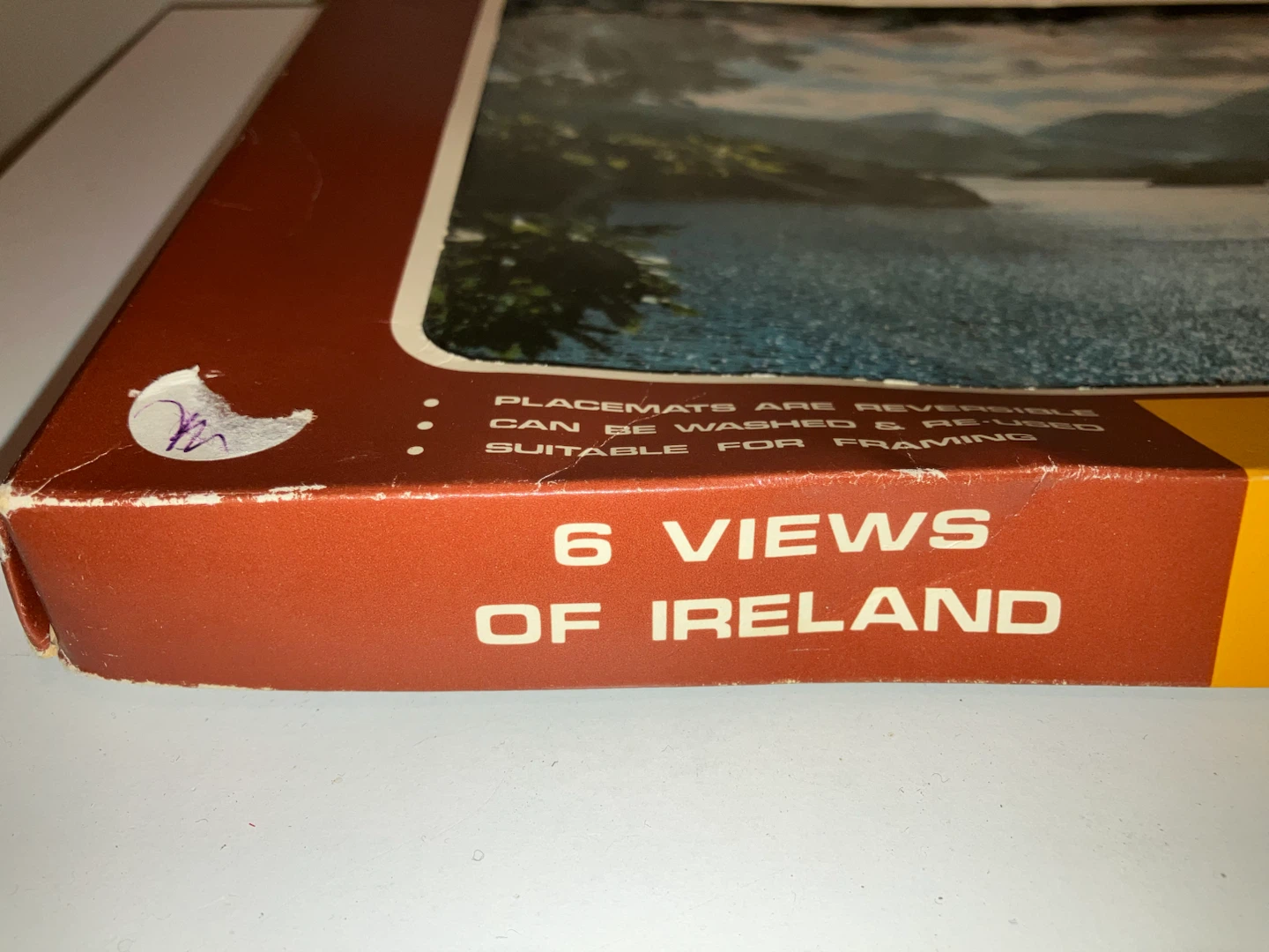 Set of 6 "Views of Ireland" Placemats by John Hinde-12”x9” - photo 2