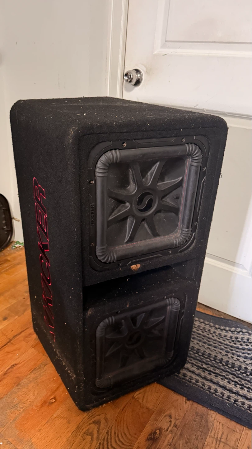 Kicker Dual 12" Subwoofer Enclosure