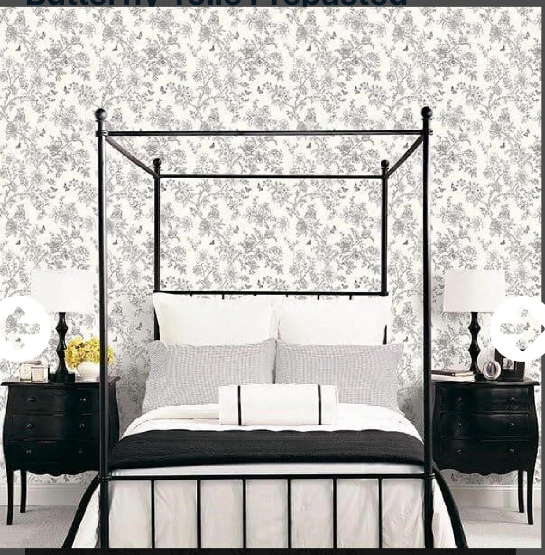 Butterfly Toile Wallpaper - photo 2