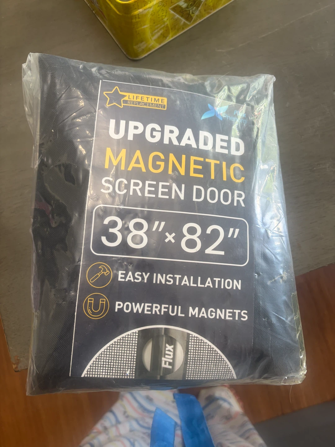 Flux Upgraded Magnetic Screen Door 38"x82"