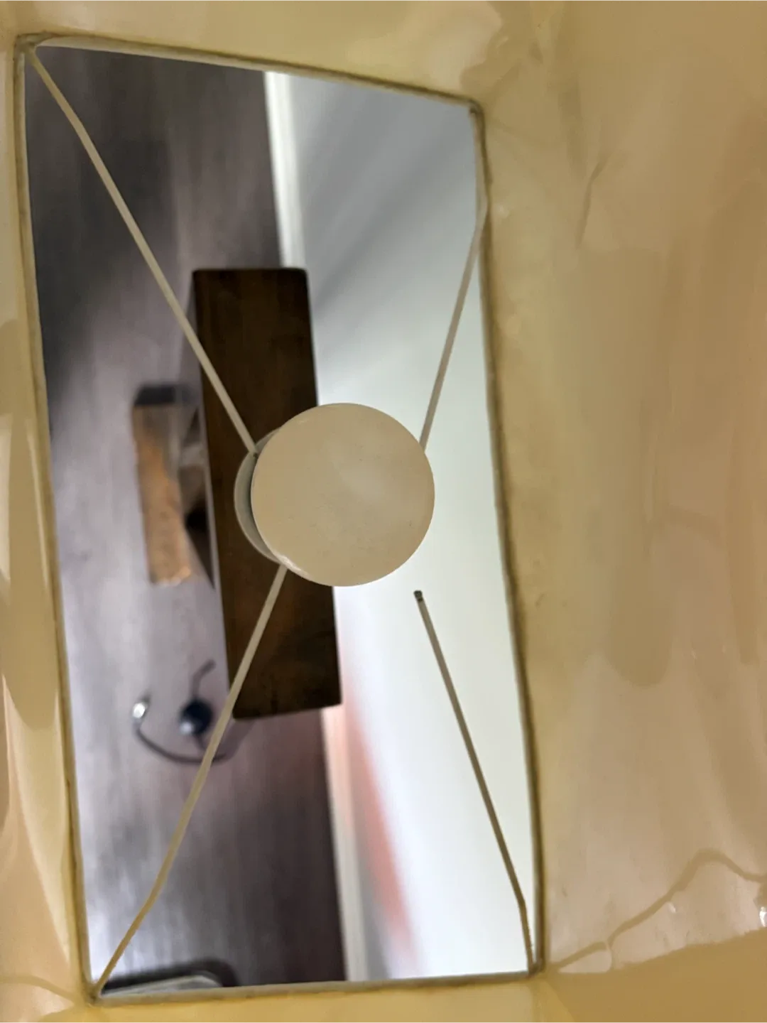Wooden floor lamp - photo 4