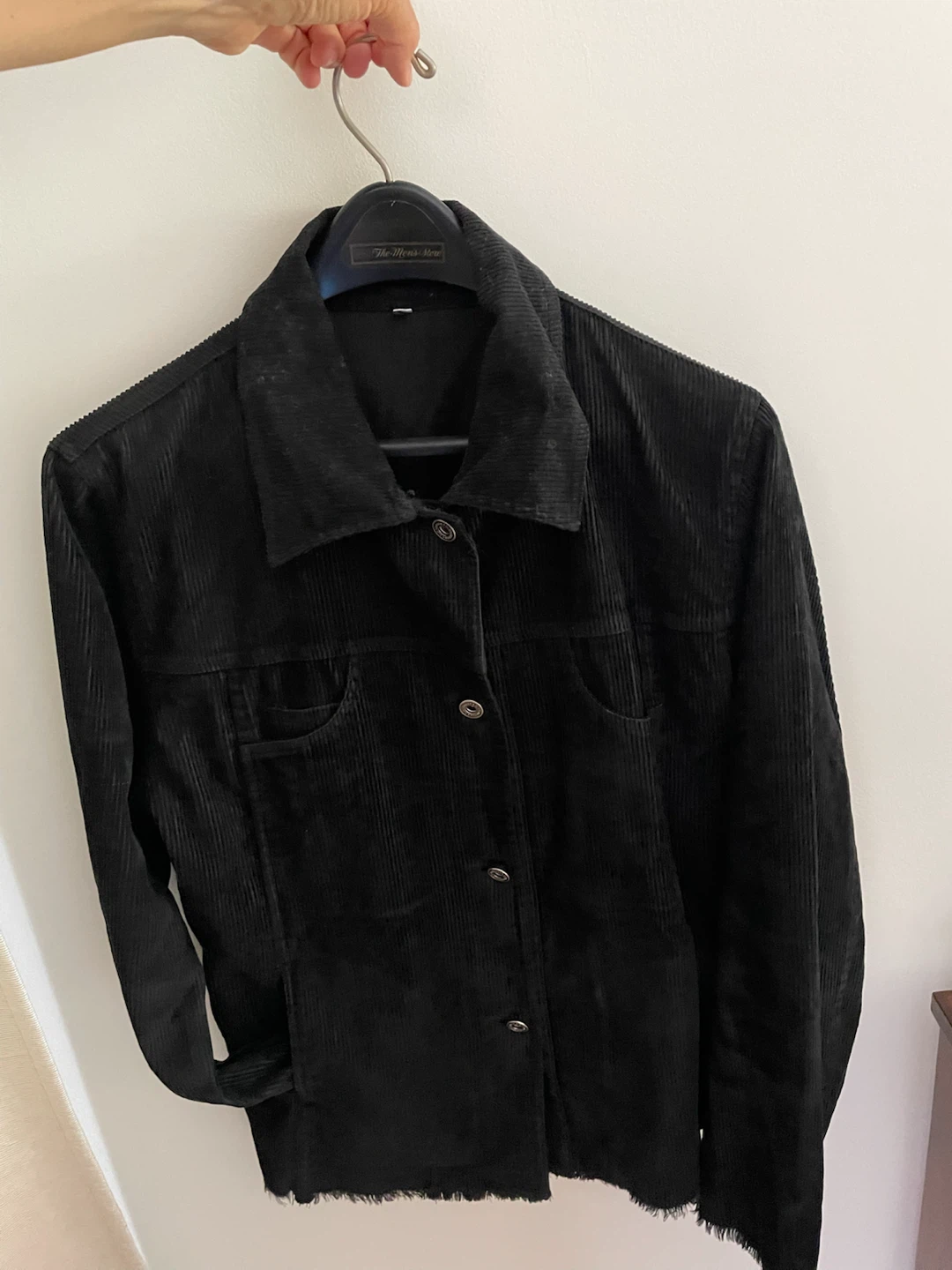 Black Corduroy Jacket Size 46
