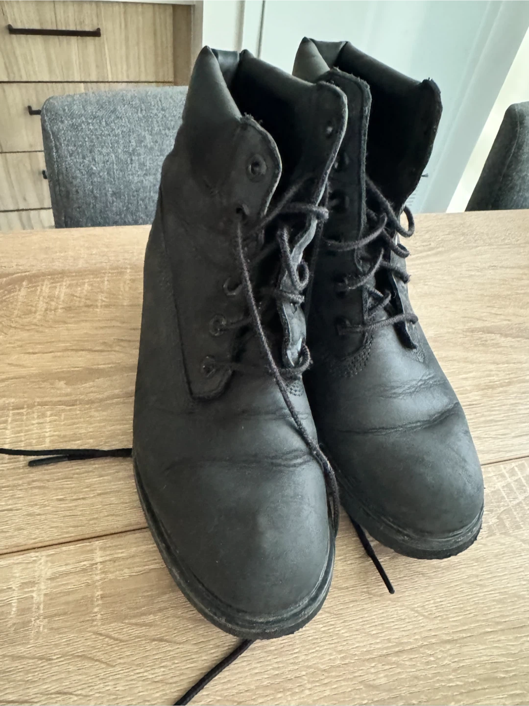 Black Timberland Waterproof Boots - photo 2