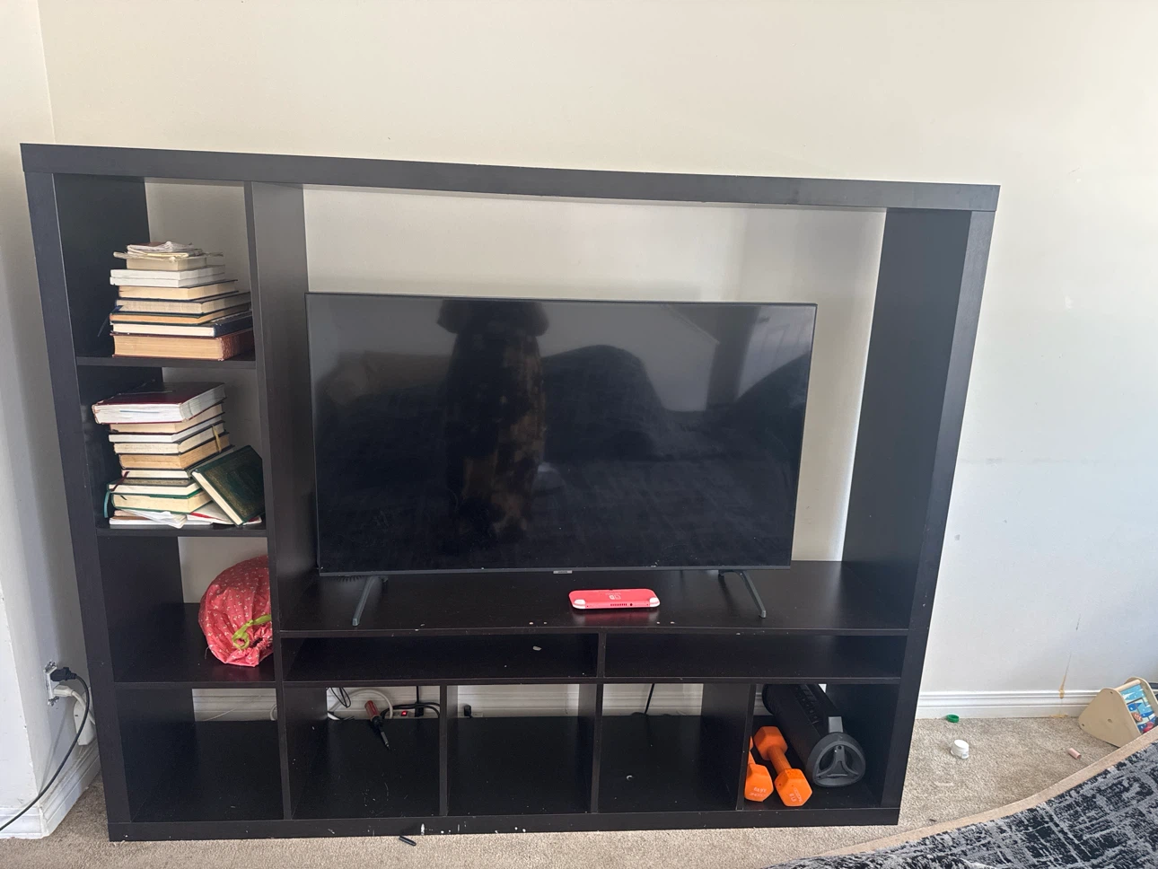 Black Entertainment Unit / Shelving System