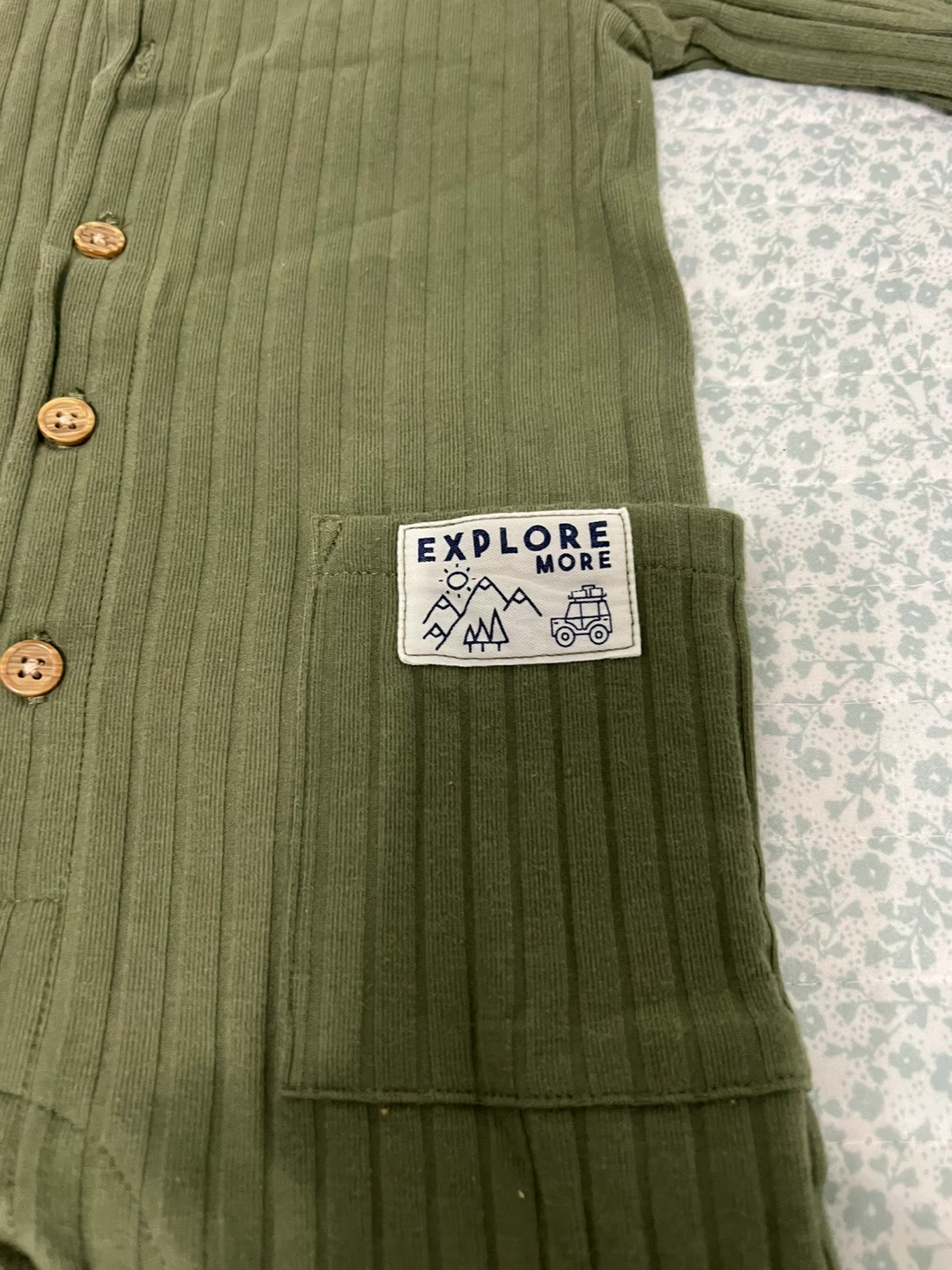 Baby Boys' "Explore More" Romper - photo 2