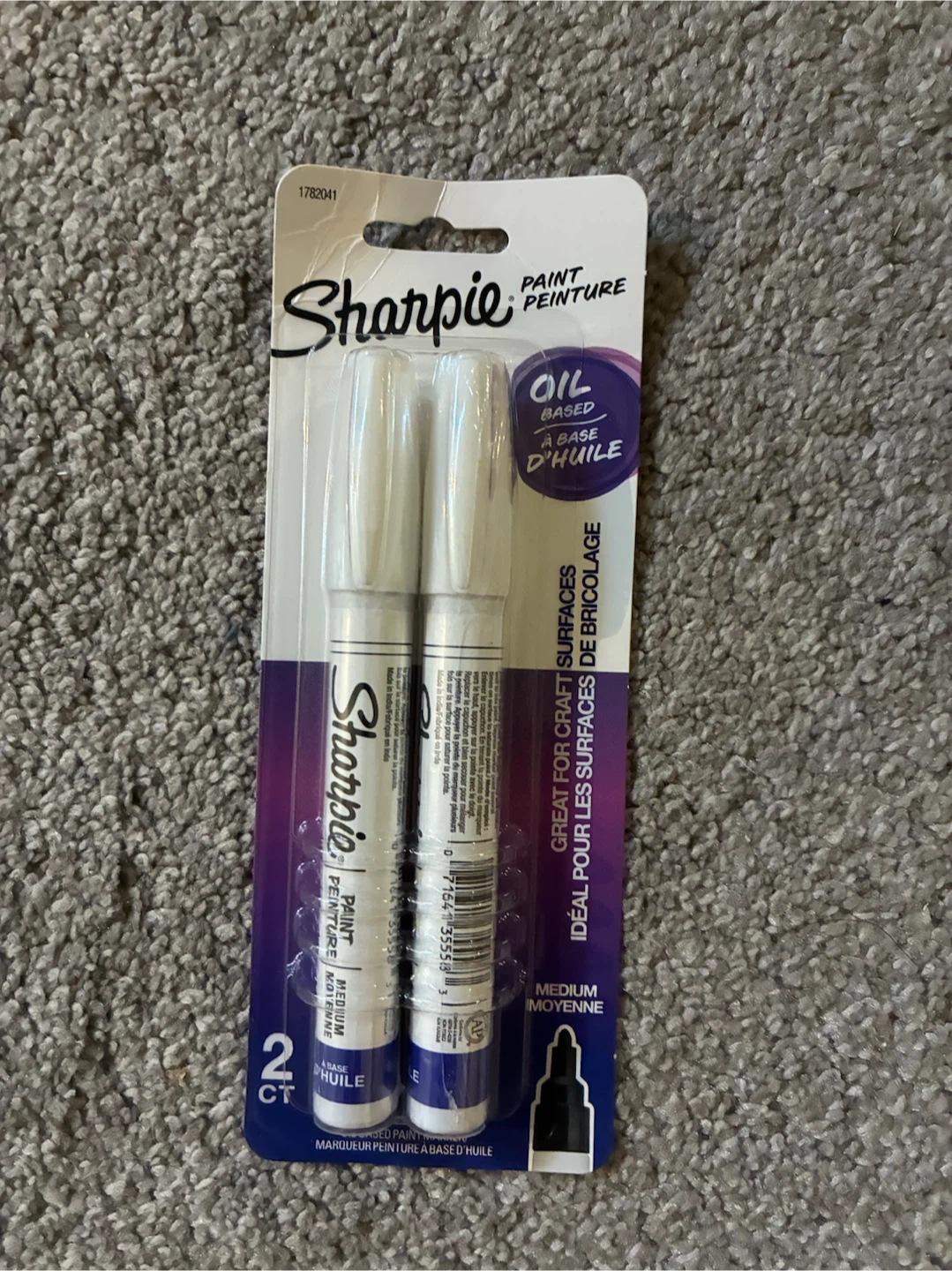 Sharpie Oil-Based Paint Markers - Medium Point - White (2 ct) - photo 4