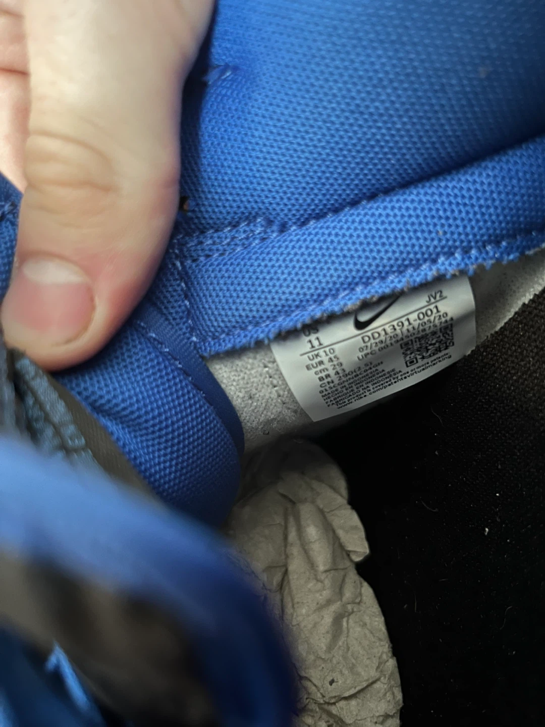 Nike Dunk Low Royal Blue - photo 3