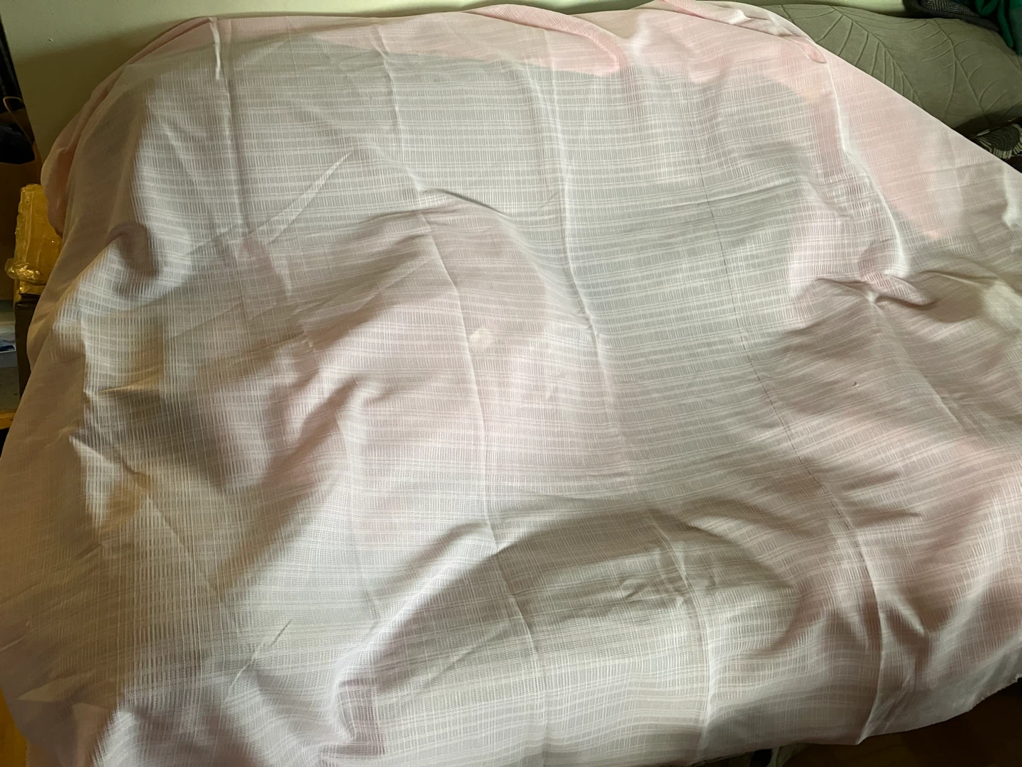 Pink Slub Textured Fabric-74”x65” - photo 2
