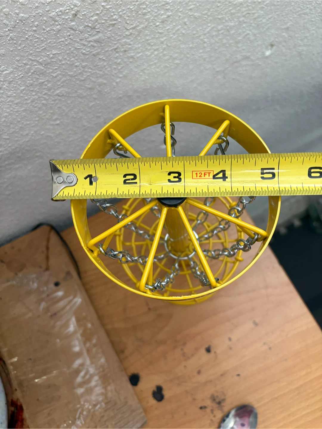 Yellow Innova Disc Golf Mini Basket - photo 3