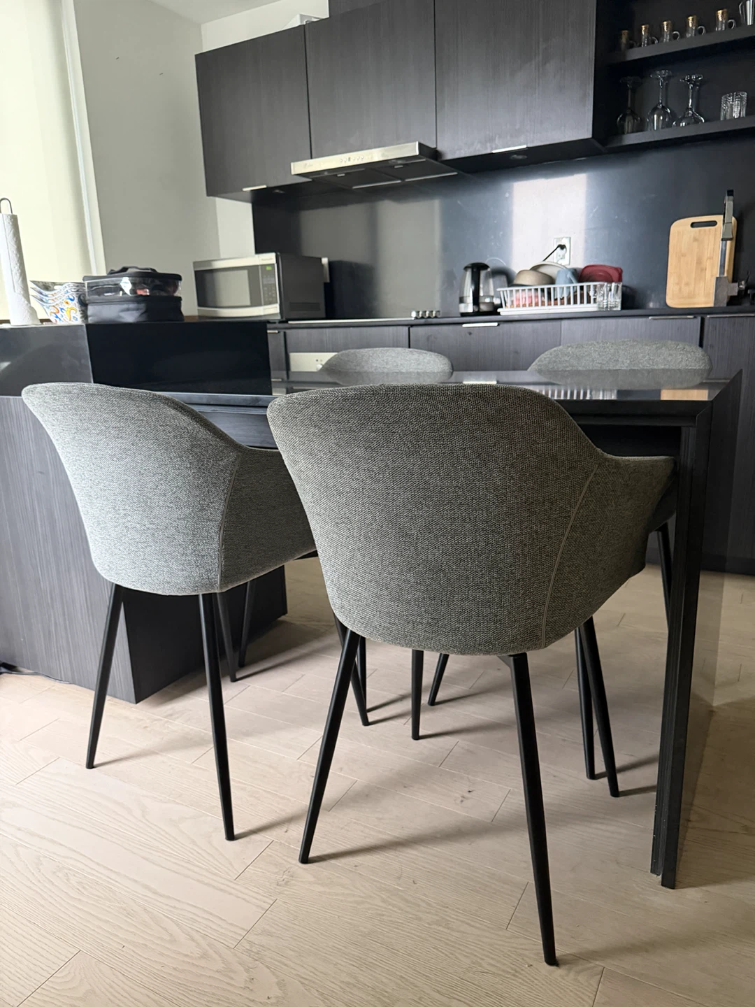 HOMCOM Dining Chairs Set of 4 - photo 3