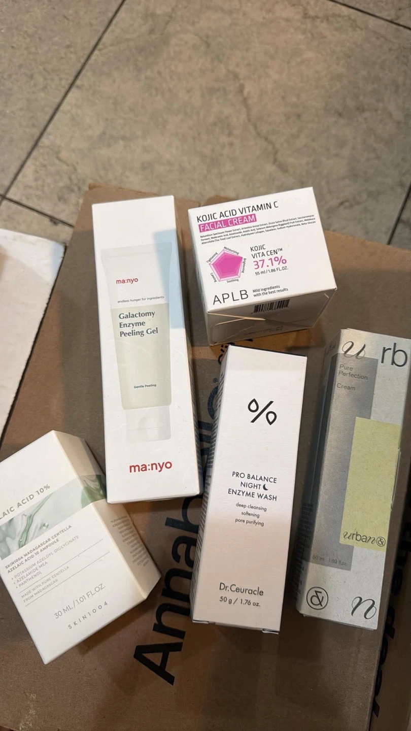 K beauty skincare