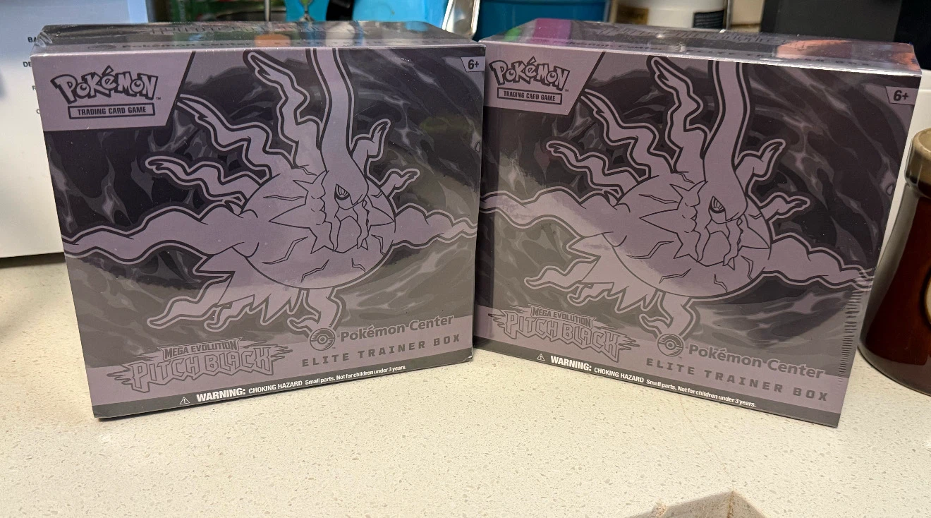 Mega Evolution Pitch Black Elite Trainer Box (2x)