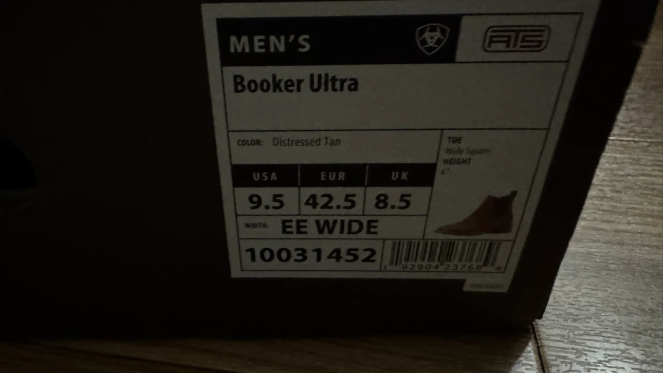 Ariat Booker Ultra Chelsea Boots - Men's 9.5 EE Wide - photo 3