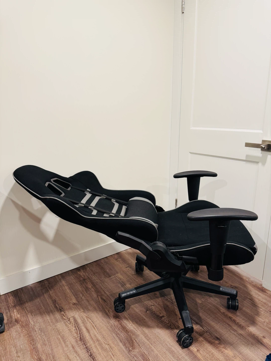 Black Gaming Chair with Lumbar Support - photo 3