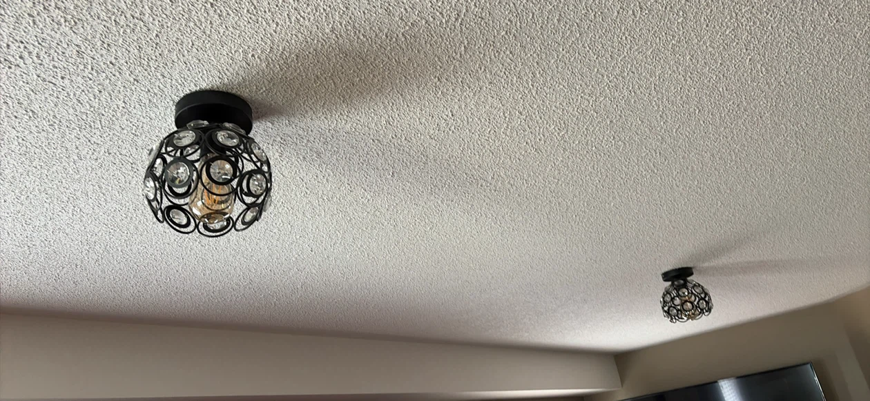 2 Crystal Flush Mount Ceiling Light Fixture - photo 2