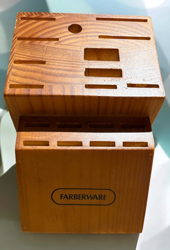Farberware Wooden Knife Block - photo 5