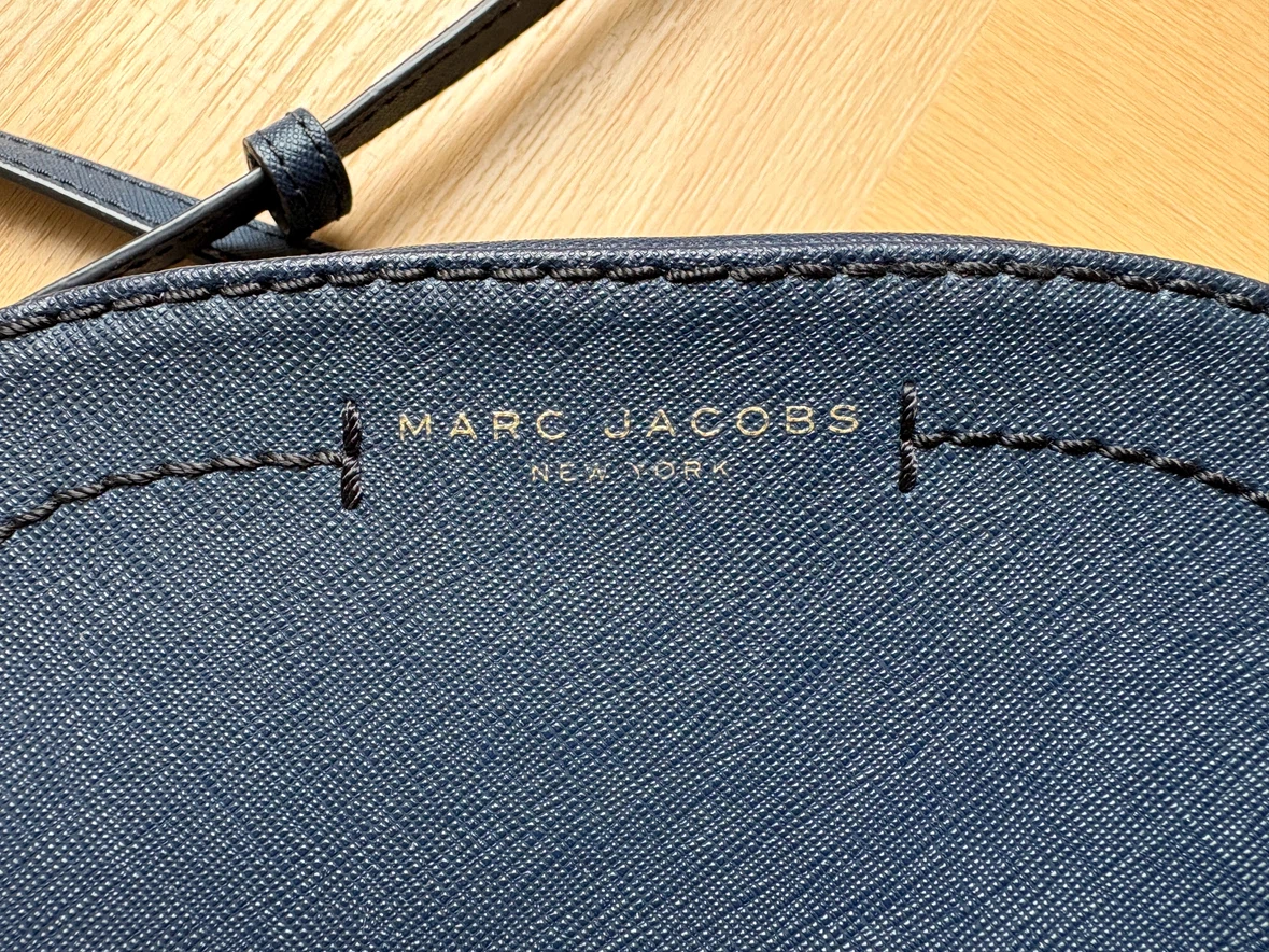Marc Jacobs Navy Leather Crossbody Bag - photo 2
