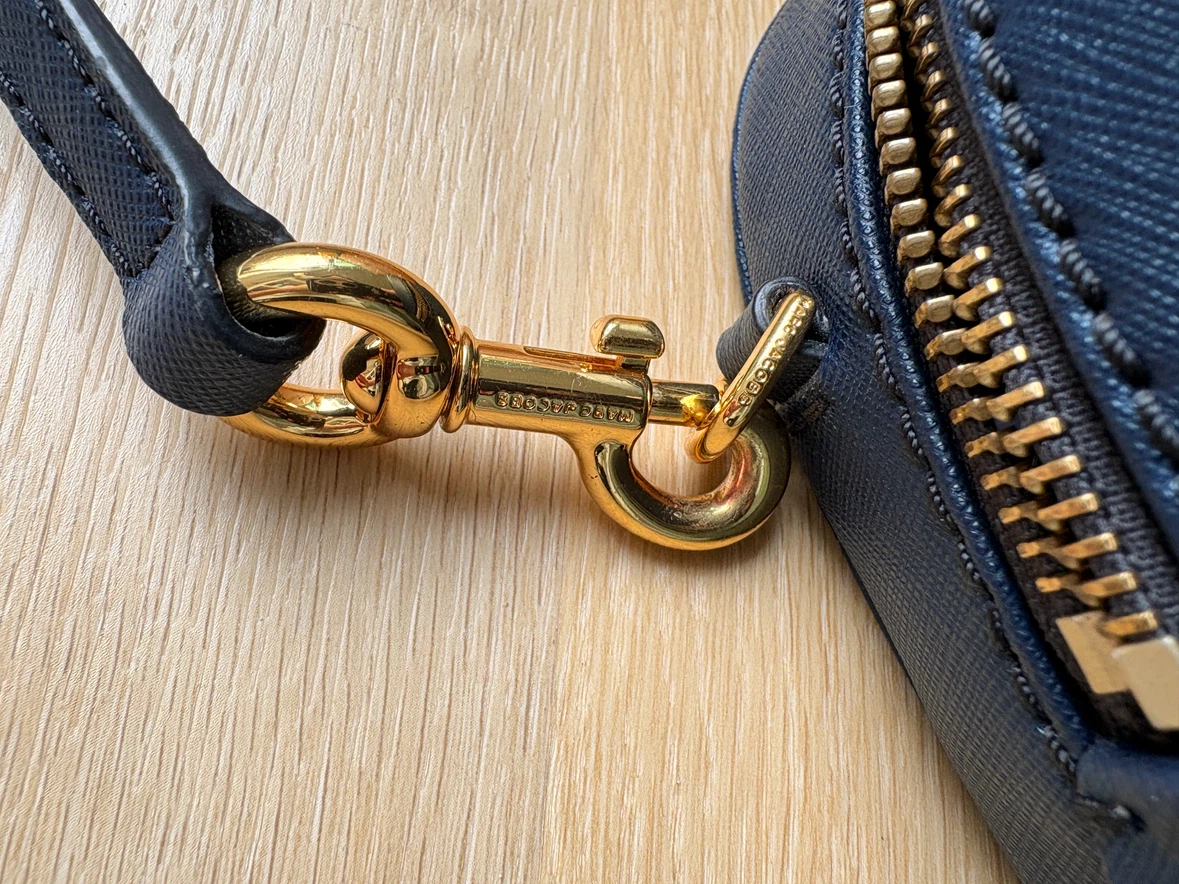 Marc Jacobs Navy Leather Crossbody Bag - photo 3