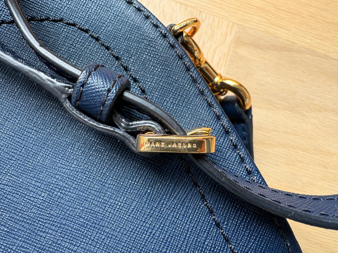 Marc Jacobs Navy Leather Crossbody Bag - photo 5
