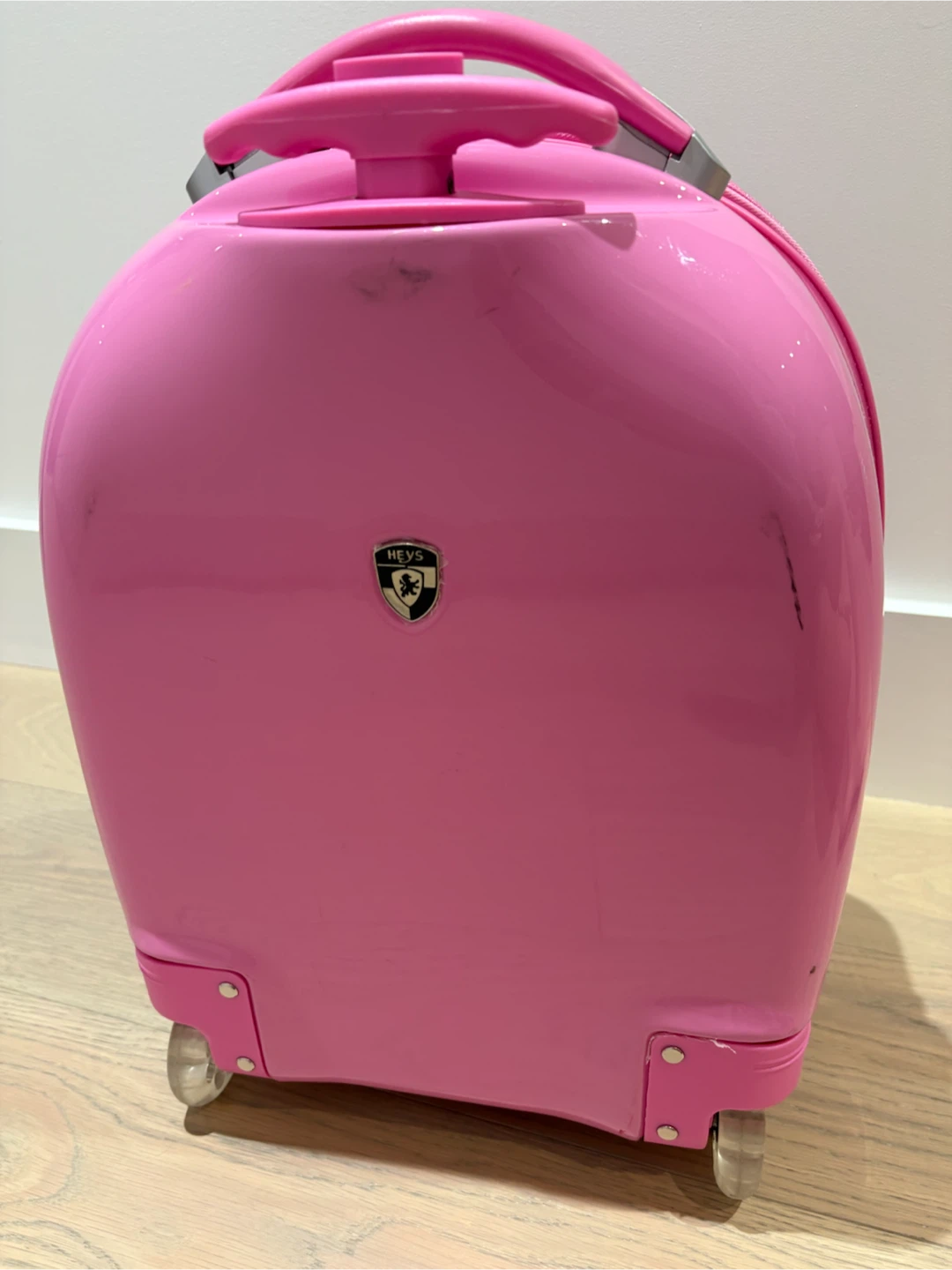Kids Pink Unicorn Rolling Suitcase - photo 4