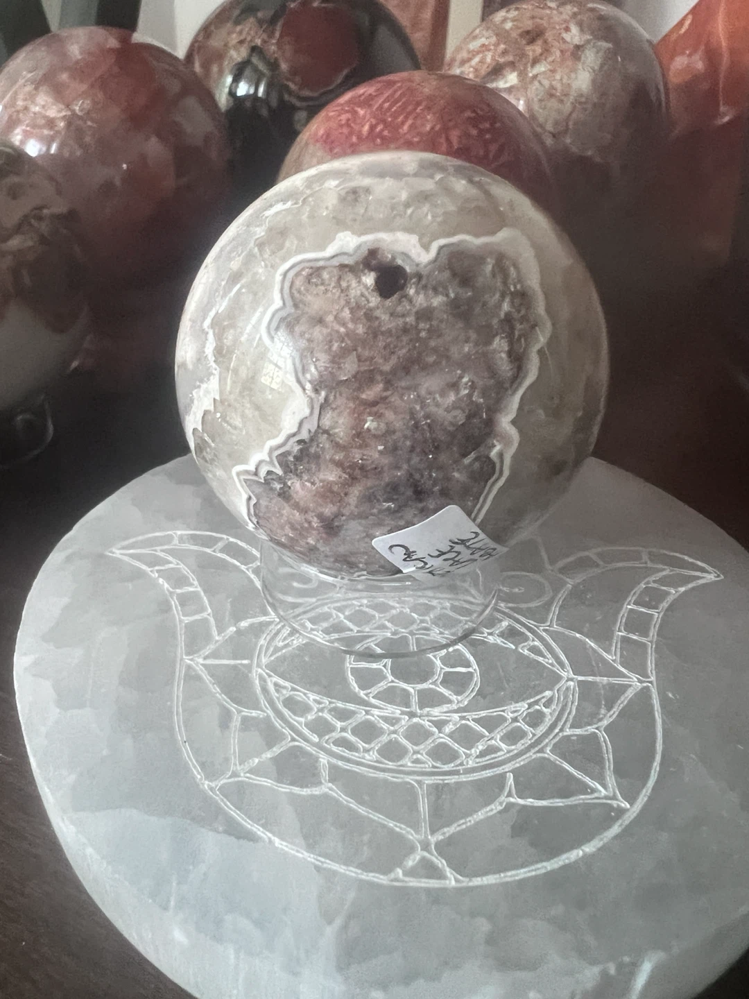 MEXICAN LACE AGATE SPHERE - photo 5