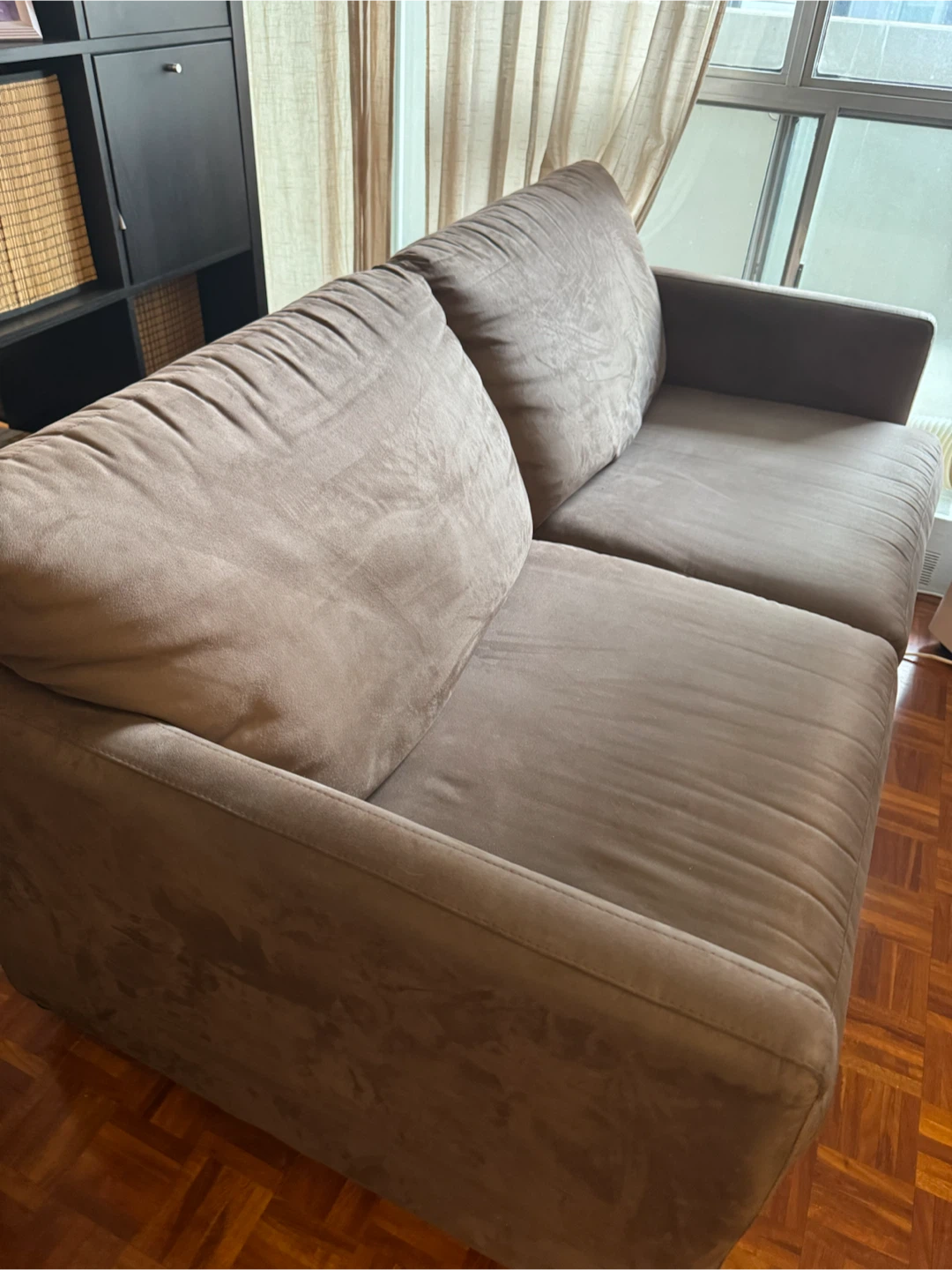 Brown Sofa Bed - photo 2