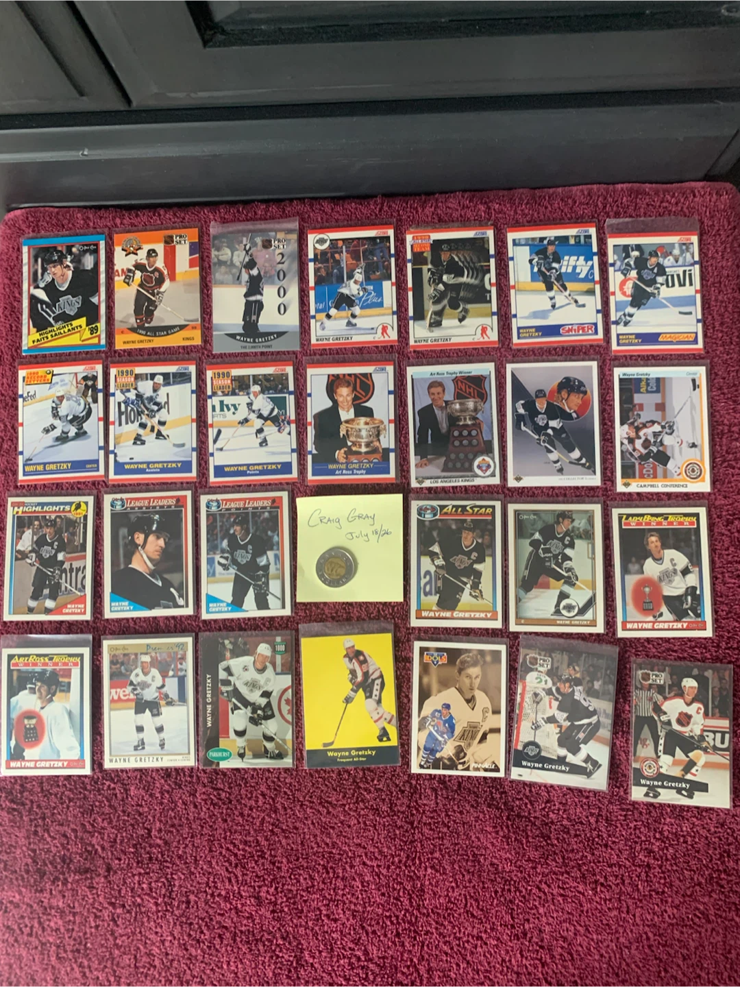 WAYNE GRETZKY CARDS