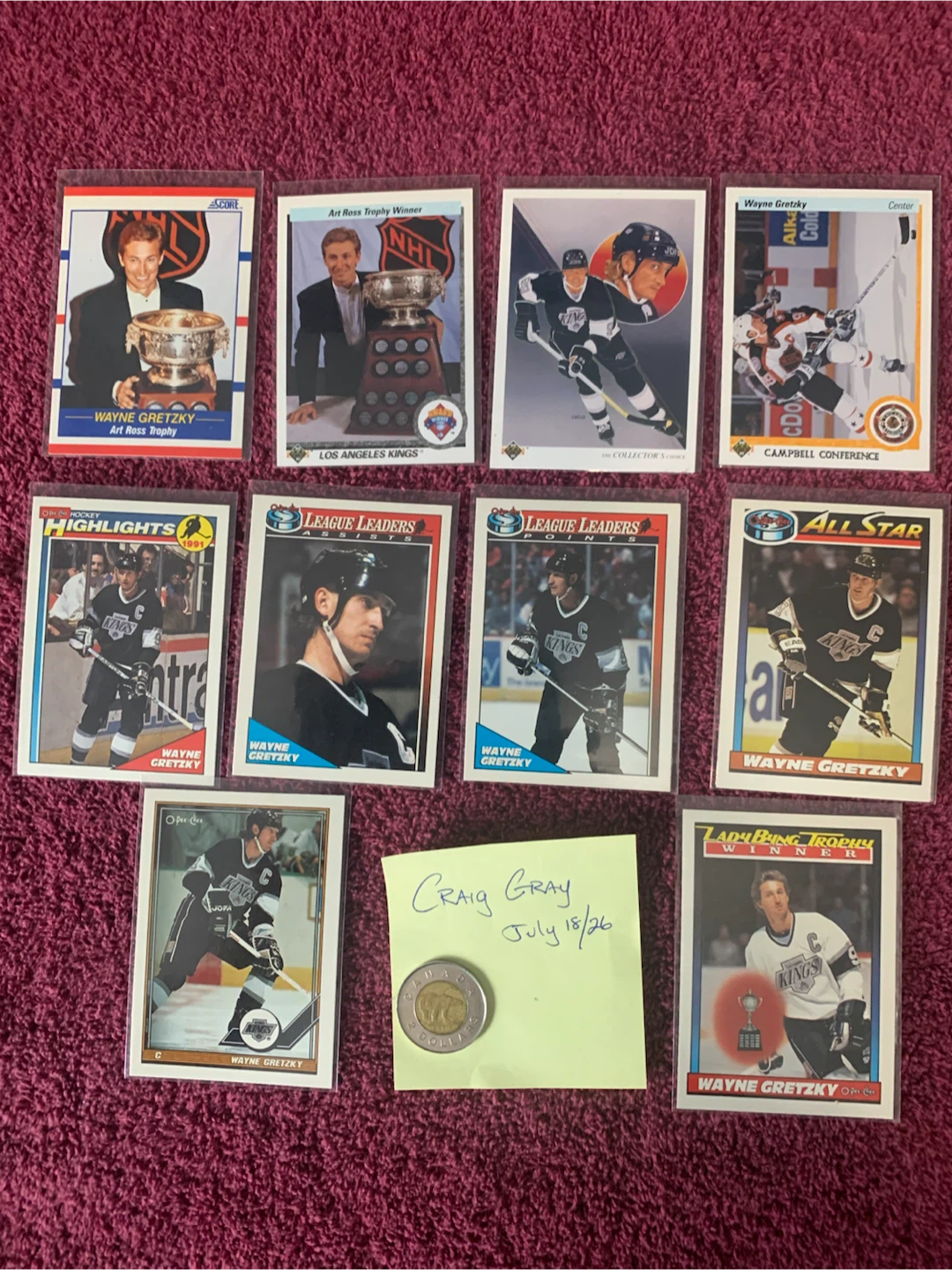 WAYNE GRETZKY CARDS - photo 4